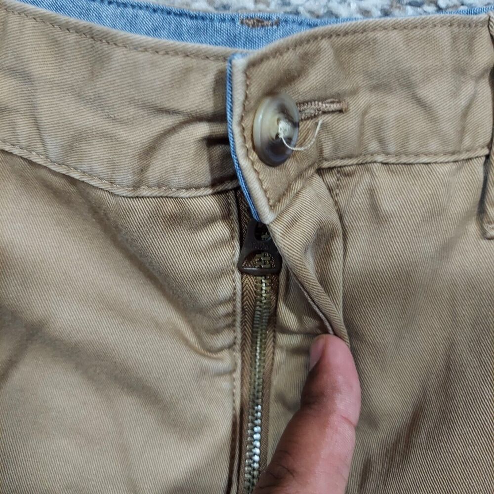 Polo Ralph Lauren Khaki Shorts Men's 38 Relaxed Fit Flat Front - Picture 2 of 6